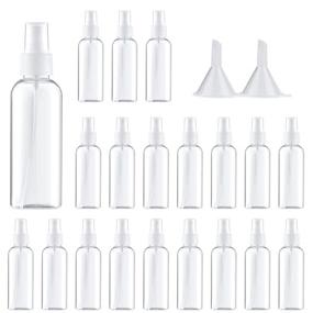 img 4 attached to Bottle Bottles Reusable Plastic Atomizer Travel Accessories for Travel Bottles & Containers