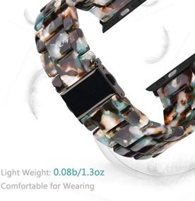 img 1 attached to V MORO Compatible Stainless Replacement Wristband Wearable Technology