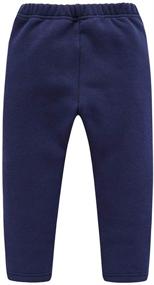img 3 attached to Mud Kingdom Toddler Fleece Pants Boys' Clothing