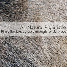 img 2 attached to 🧺 Premium Redecker Natural Pig Bristle Laundry Brush | Gentle, Stain-Removing Scrub | German Craftsmanship