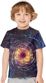 img 2 attached to 👕 Gauekay Creative Graphic T Shirts for Boys' Tops, Tees, and Shirts