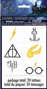 img 1 attached to Party Tattoos for Harry Potter Fans - Set of 24