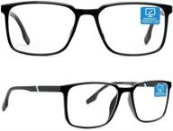 👓 blue light glasses: 1 pack of blue light blocking glasses for computer and gaming - uv light protection and anti-glare for men and women logo