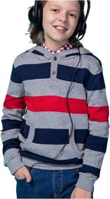 img 3 attached to 👦 Boy's Benito Benita Pullover Sweater Sweatshirt - Fashion Hoodies & Sweatshirts