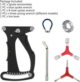 img 2 attached to Meticraft™ Mountain Bike Spoke Tension Meter Wrench Kits: Durable Aluminum Alloy Repair Tool, Abrasion Resistant & Long-lasting, Ideal for Personal or Professional Use