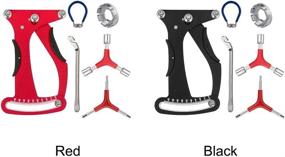 img 1 attached to Meticraft™ Mountain Bike Spoke Tension Meter Wrench Kits: Durable Aluminum Alloy Repair Tool, Abrasion Resistant & Long-lasting, Ideal for Personal or Professional Use