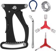 meticraft™ mountain bike spoke tension meter wrench kits: durable aluminum alloy repair tool, abrasion resistant & long-lasting, ideal for personal or professional use logo