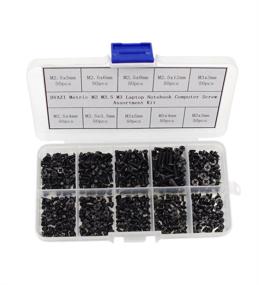 img 4 attached to Upgrade your Laptop with HVAZI Metric M2 M2.5 M3 Screw Assortment Kit for Optimal Performance