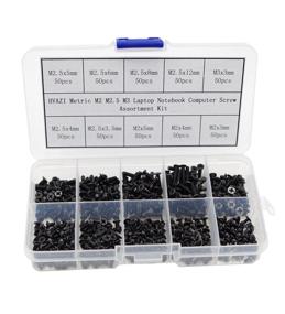 img 3 attached to Upgrade your Laptop with HVAZI Metric M2 M2.5 M3 Screw Assortment Kit for Optimal Performance