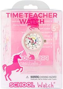 img 2 attached to Time Teacher School Watch - First Watch - Teach Your Child to Tell Time in Just 5 Minutes with The Most Intuitive Dial! Hypoallergenic Silicone Watch Perfect for Kids, Children, and Toddlers