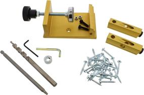 img 2 attached to 🔧 DCT Pocket Hole Jig Clamp Joinery System 42pc Kit - Optimized for Corner, Angle, Flush Pocket Hole Joints Clamping in Carpentry Locator