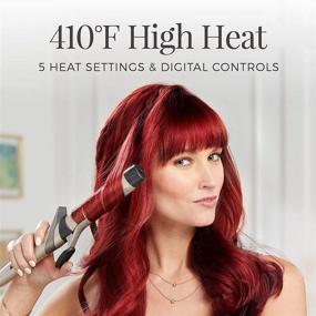 img 3 attached to Remington Pro CI8A932: 1¼” Ceramic Clip Curling Iron with Color Care Heat Control Sensing Technology