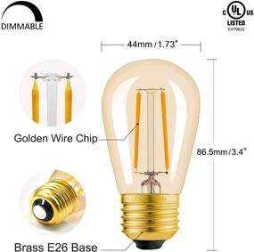 img 3 attached to Dimmable Filament Replacement: Hizashi Equivalent Bulb