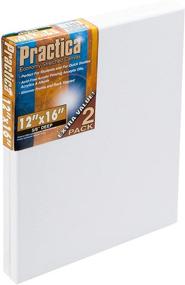 img 4 attached to Practica Economy Stretched Canvas Painting Painting, Drawing & Art Supplies