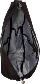 img 1 attached to Средний классический микрофибровый АмериБэг: Идеальная сумка через плечо и кошелек для заботливых о здоровье женщин