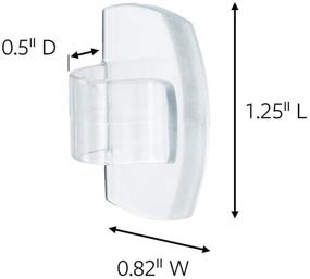 img 3 attached to 🔦 Command Outdoor Light Clips – 17017CLRAWVPES - 32 clips, 36 strips