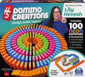 img 4 attached to 🎨 Marvel with Domino Creations: Hevesh Families - A 100-Piece Masterpiece!