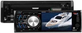 img 1 attached to 📀 BOSS MR360UV In-Dash Single-Din DVD CD USB SD MP4 MP3 Player with Detachable Screen - Enhanced Audio System with Remote Control