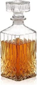 img 4 attached to Decanter Whiskey Lead Free Decanters Alcohol