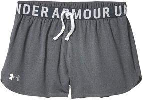 img 1 attached to Одежда для девочек Heather Metallic: шорты Under Armour, сочетающие стиль и производительность