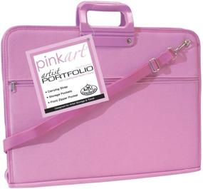 img 1 attached to 🎨 Optimized Search: Pink Art Artist Portfolio Case by Royal &amp; Langnickel