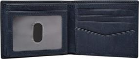 img 3 attached to Fossil Men's Black Sliding Wallet - Stylish Men's Accessory for Enhanced SEO