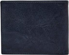 img 1 attached to Fossil Men's Black Sliding Wallet - Stylish Men's Accessory for Enhanced SEO