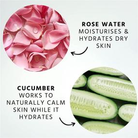 img 1 attached to 🌹 150ml Herbal Essentials Refreshing Toner: Cucumber Extract & Rose Water for Ultimate Hydration