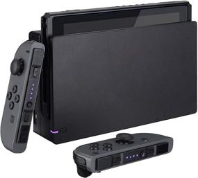 img 3 attached to 🔮 eXtremeRate Firefly LED Tuning Kit - Violet (Joycons Dock Not Included): Enhances Nintendo Switch Joycons, NS Joycon SL SR Buttons Ribbon Flex Cable with Power LED Indicator