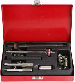 img 3 attached to 🔧 WINTOOLS 26pc Spark Plug Thread Repair Kit M14 x 1.25 with Durable Metal Case - Fix Spark Plug Threads with Ease!