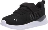 👟 stylish and convenient: puma unisex-child anzarun slip on sneaker logo