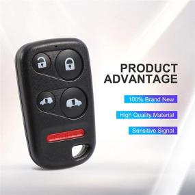 img 2 attached to 🔑 VOFONO Keyless Entry Remote Key Fob for Odyssey 2001-2004 FCC ID: OUCG8D-440H-A - Best Replacement Option