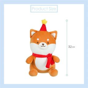 img 1 attached to MINISO Sitting Christmas Plushies Toddlers