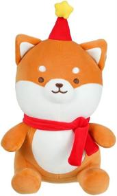 img 4 attached to MINISO Sitting Christmas Plushies Toddlers