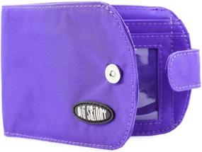 img 1 attached to Big Skinny Womens Taxicat Bi Fold Women's Handbags & Wallets