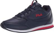 fila panzia sneaker white black men's shoes logo