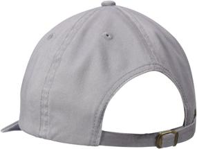 img 1 attached to Improved Men's Essential Chino Twill Cap