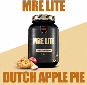 img 2 attached to 🍏 MRE Lite Protein Powder - Голландский яблочный пирог - Оптимальная замена приема пищи