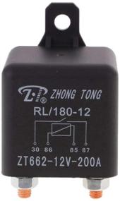 img 4 attached to ESUPPORT 12V 200A Relay Car Truck Boat Marine Heavy Duty Split Charge RL180 WM686: Ultimate Power and Efficiency at Your Fingertips