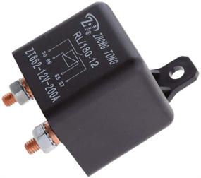 img 1 attached to ESUPPORT 12V 200A Relay Car Truck Boat Marine Heavy Duty Split Charge RL180 WM686: Ultimate Power and Efficiency at Your Fingertips