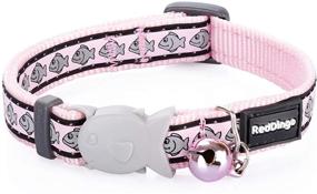 img 1 attached to 💖 Stay Visible with the Red Dingo Reflective Cat Collar - One Size Fits All, in Eye-Catching Pink