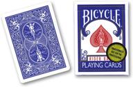 🃏 mms bicycle playing cards - blue back (gold standard) by richard turner - trick логотип