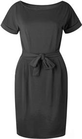 img 1 attached to 👗 PRETTYGARDEN Women's Casual Bodycon Dress with Pockets - Stylish Women's Clothing