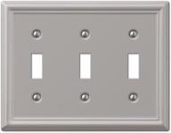 🔲 amertac westek 149tttbn 3tgl bn wall plate: organize and enhance your wall switches with this 3 toggle wall plate logo