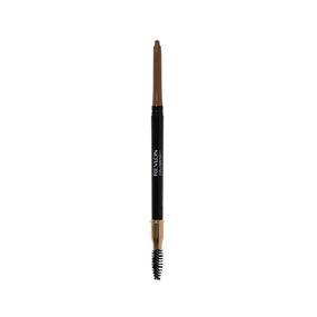 img 4 attached to 🖋️ Карандаш для бровей Revlon ColorStay: водостойкий и долговременный - достигайте идеальных бровей с помощью наклонного аппликатора и щеточки-спули в мягком бежевом оттенке (210).