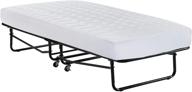 waterguard cot mattress pad: premium waterproof cotton top, ultra soft & breathable cover (33x75 camping cot size) logo