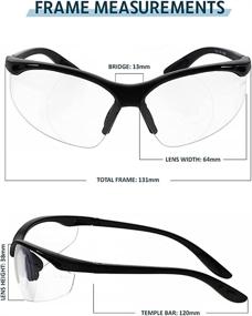 img 2 attached to Phillips Safety Reading Glasses Black