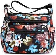 nawoshow multi pocket crossbody shoulder butterfly women's handbags & wallets logo