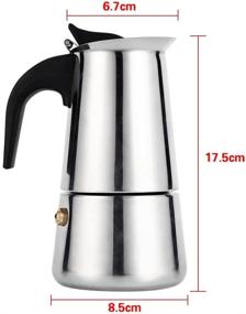 img 2 attached to Coffee Stainless Percolator Stovetop Espresso