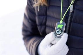 img 1 attached to Sun Company Wildlife Compass for Kids: Essential Children's Compasses for Camping, Hiking & Exploring with Break-Away Neon Lanyard